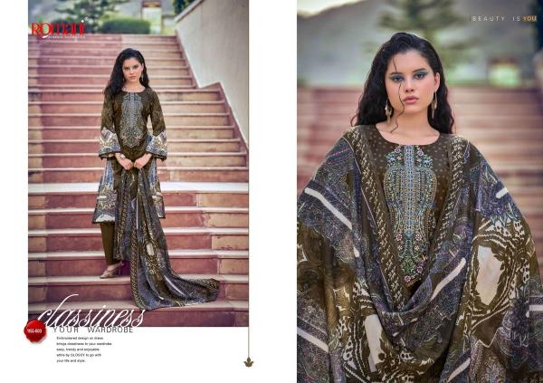 Romani needle wonder vol-14 wholesale dress material catalog